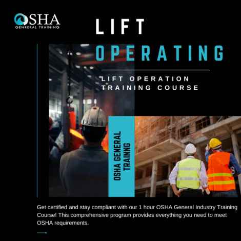 Lift Operation Training Course